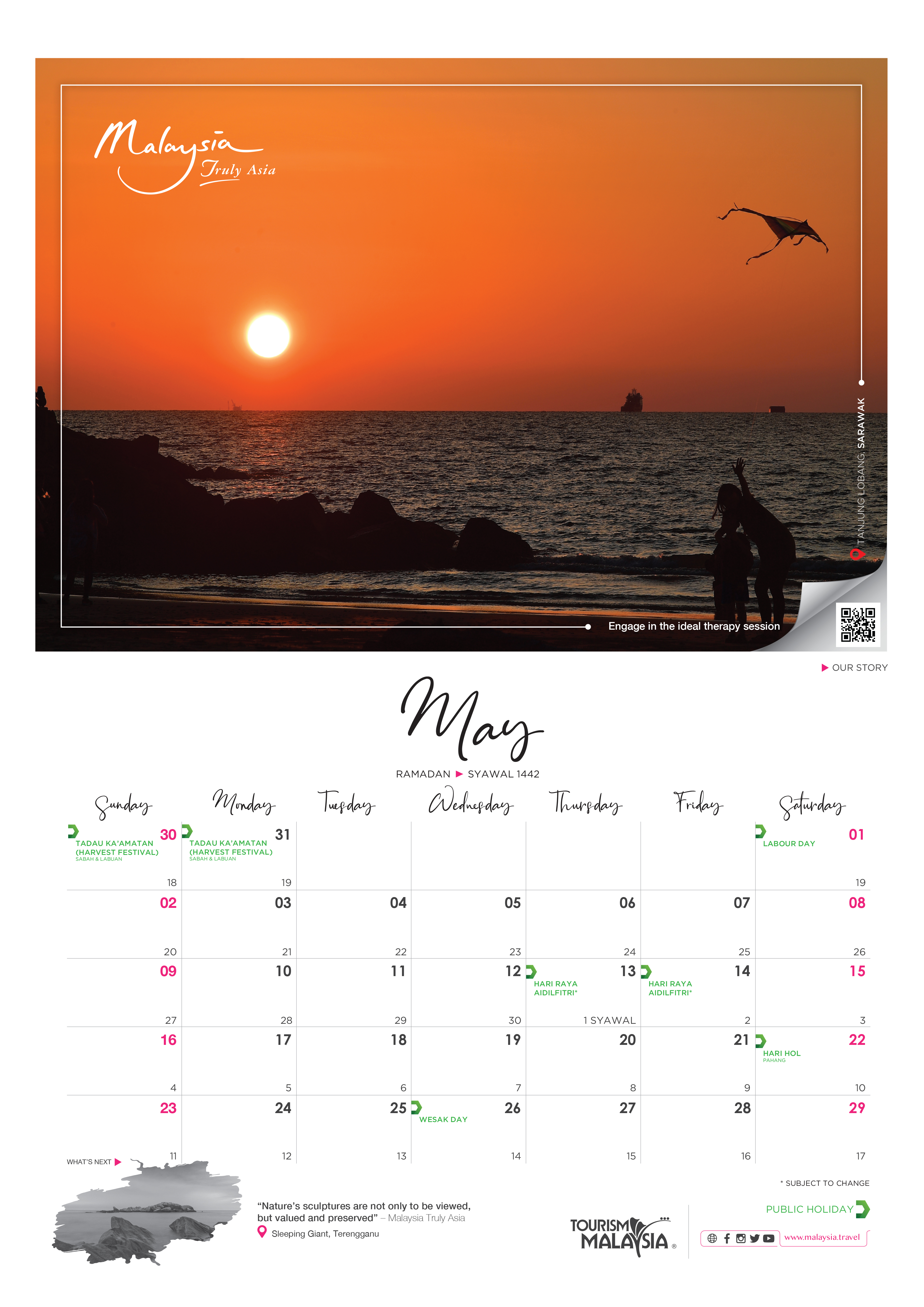 Calendar syawal 2021