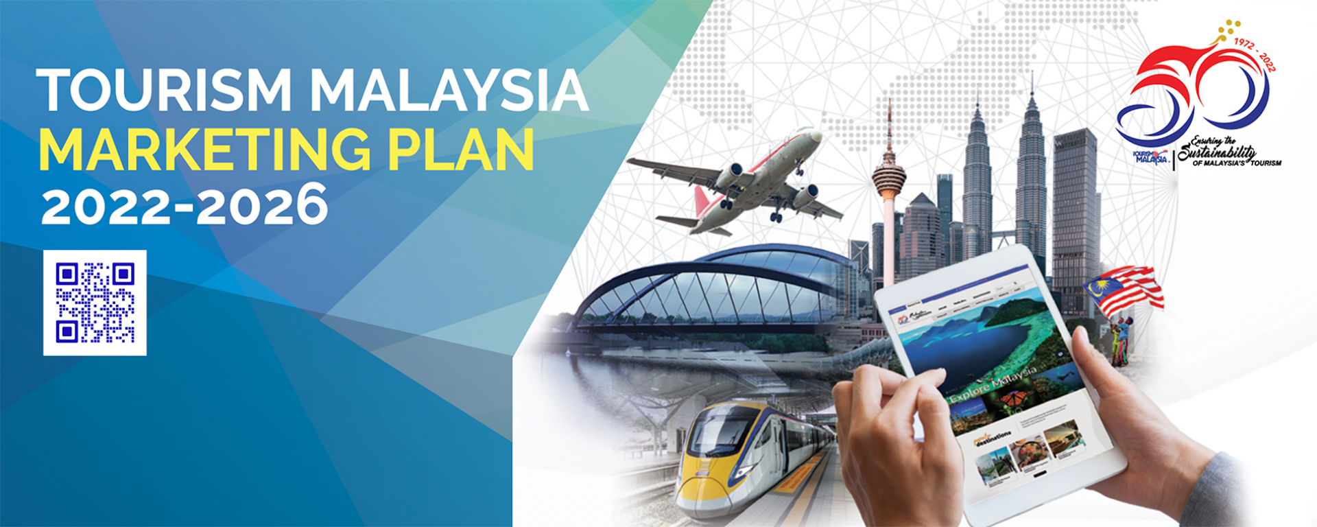 <div class=''><span class='caption'></span><div class='action '><a href='https://www.tourism.gov.my/files/uploads/TM_Marketing_Plan_2022_2026.pdf' class='btn btn-danger btn-lg' target=''>TOURISM MALAYSIA MARKETING PLAN 2022-2026</a></div></div>